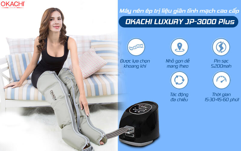 Máy massage chân 4D OKACHI LUXURY JP-988 Plus