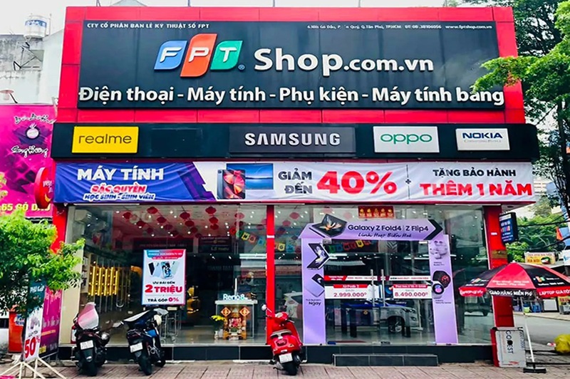 Hệ thống FPT Shop Hải Phòng