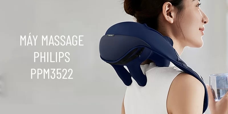Máy massage cổ vai gáy Philips PPM3522