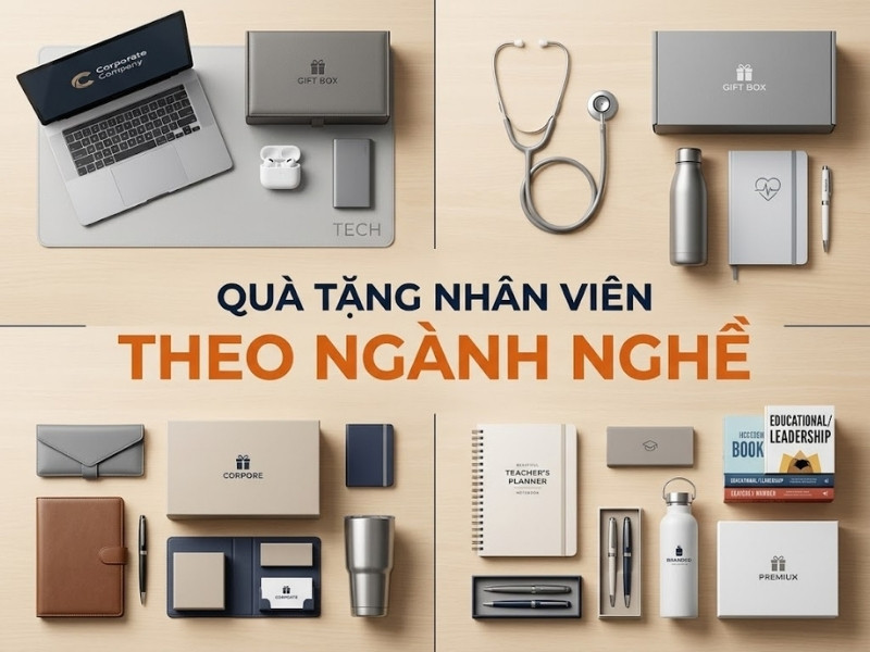 Tăng vọt hiệu suất với danh sách quà tặng nhân viên theo ngành nghề này!