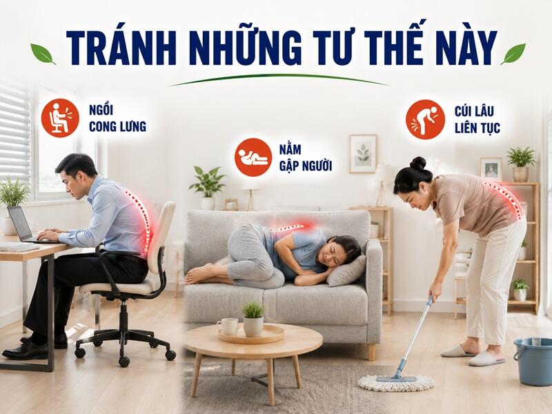 Sai tư thế mỗi ngày mới là thứ khiến lưng “xuống cấp” nhanh hơn.