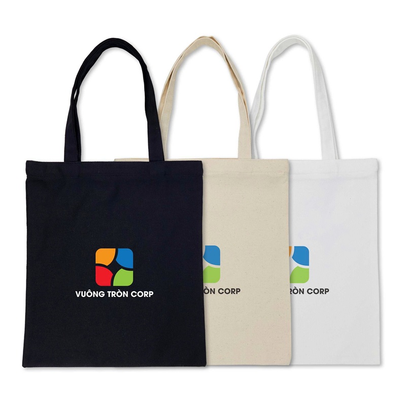 Túi tote in logo