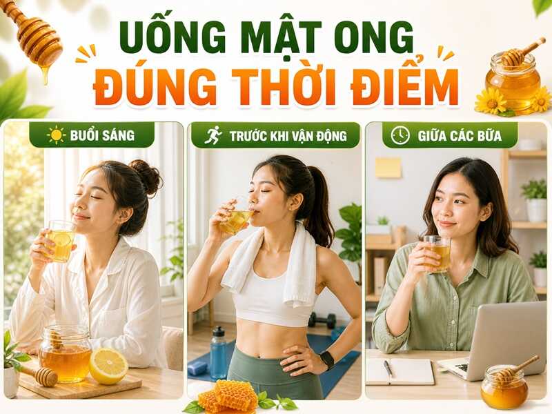 Uống mật ong đúng thời điểm để hỗ trợ kiểm soát cân nặng