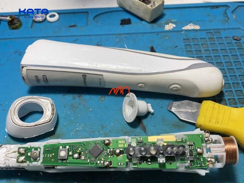 Min Mobile có đầy đủ linh kiện thay thế cho bàn chải điện