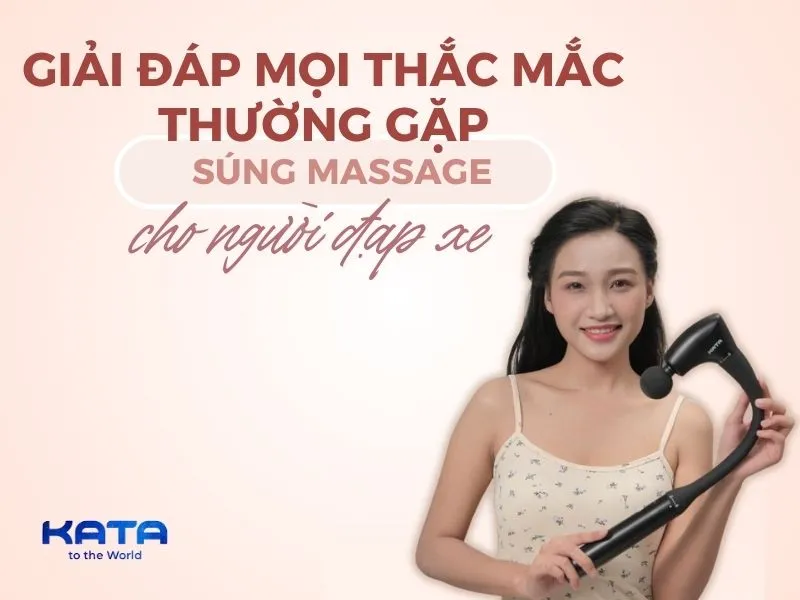 Súng massage cho người đạp xe