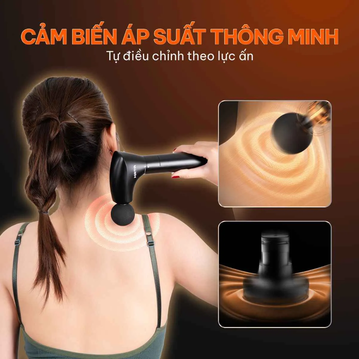  Máy có hệ thống điều chỉnh lực ấn thông minh