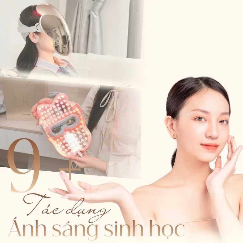 9+ Tác dụng của ánh sáng sinh học đối với da