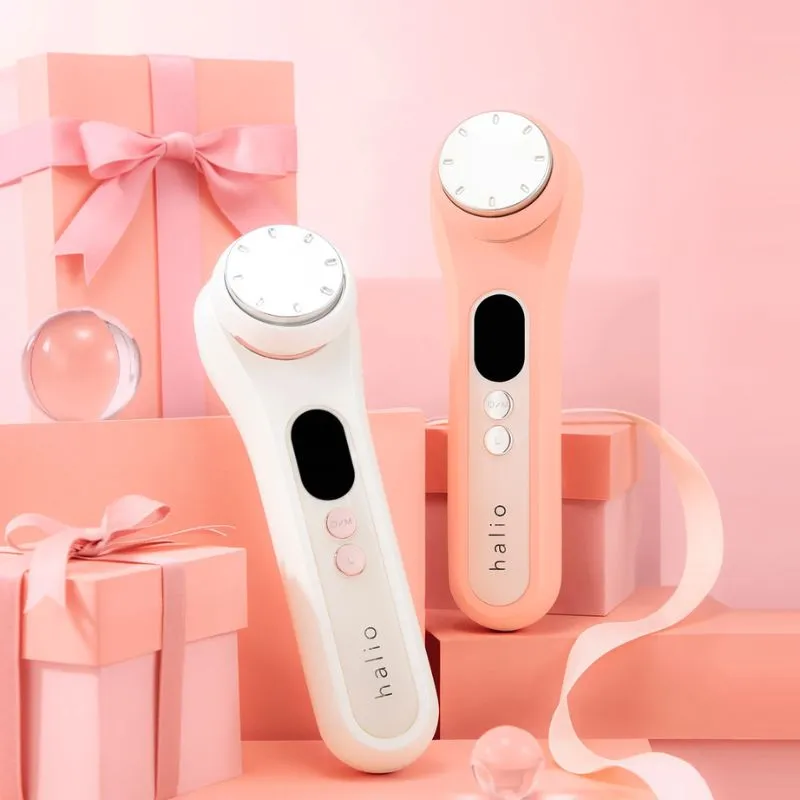 Máy điện di đẩy tinh chất Halio Ion Hot & Cool Coral 