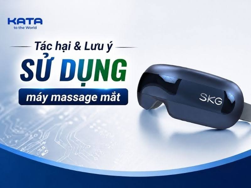 Tác hại của máy massage mắt