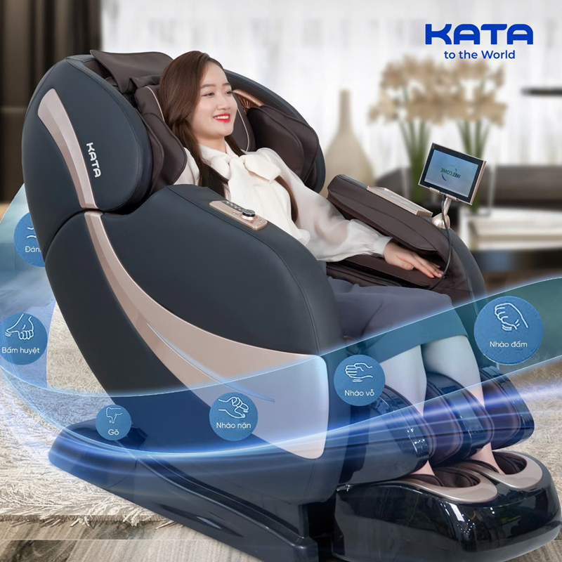 Ghế Massage KATA MC01: Đẳng cấp và hiện đại 