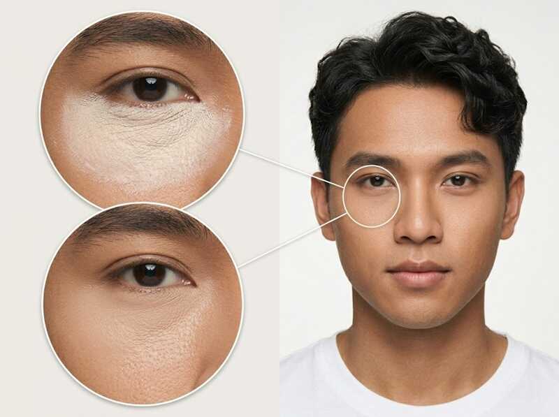 Lạm dụng che khuyết điểm làm lộ lớp makeup
