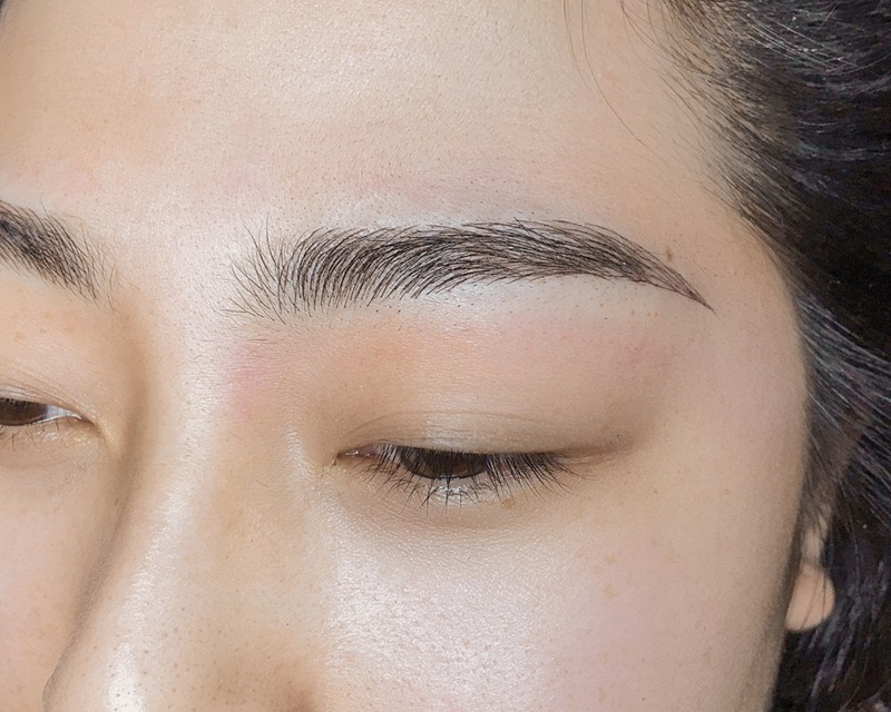 Chân mày tự nhiên sợi mảnh chuẩn clean girl