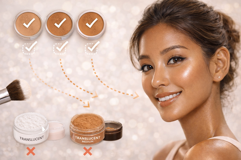 tập trung vào các tông màu ấm và sậm để tôn lên nét khỏe khoắn của làn da thay vì cố gắng làm trắng da