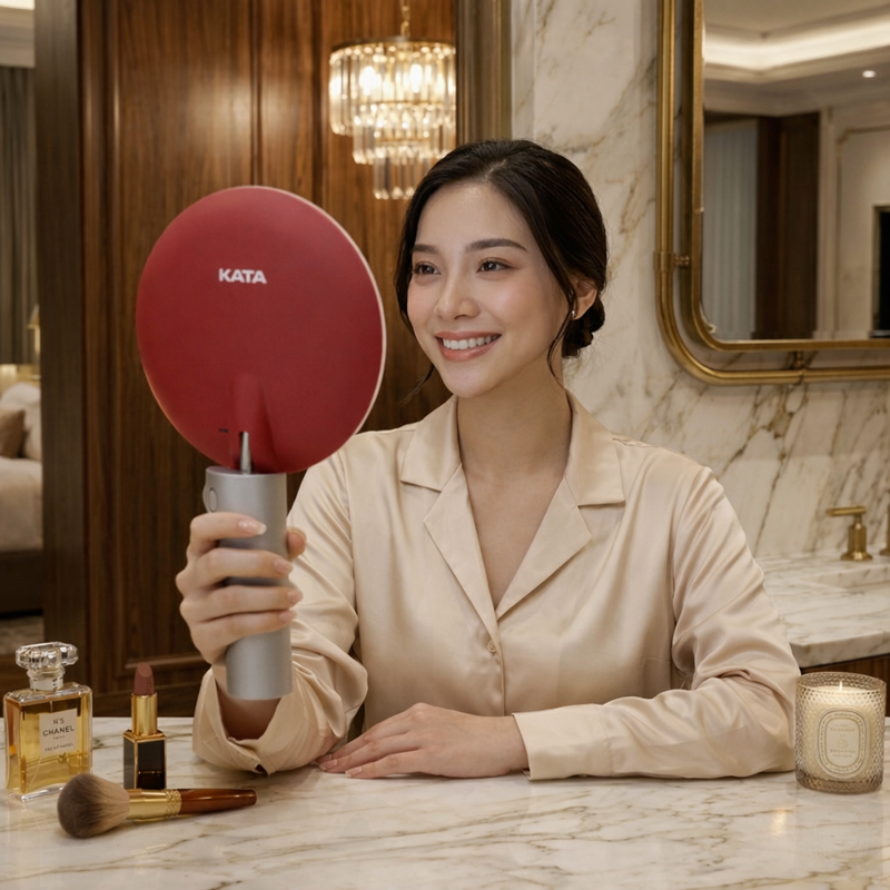 Gương LED trang điểm sẽ giúp màu sắc hiển thị chân thực hơn