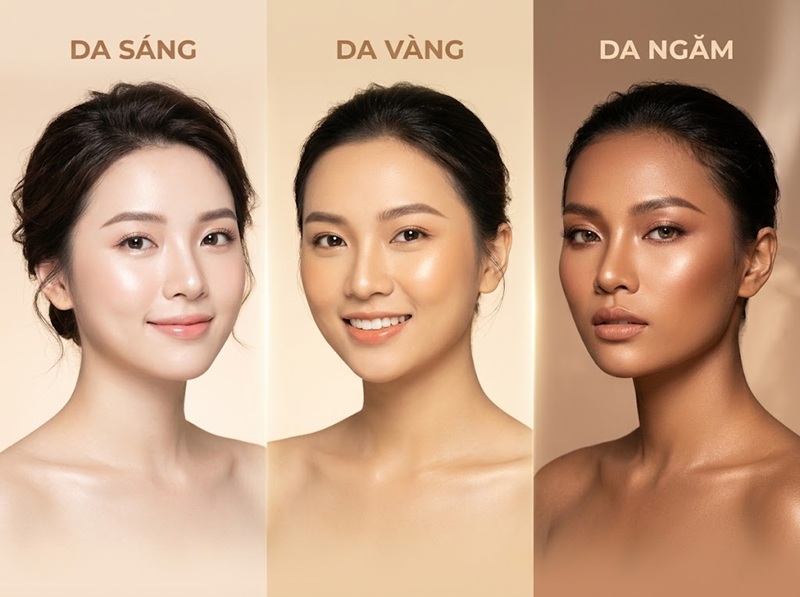 Chọn theo tông da (Tone da)