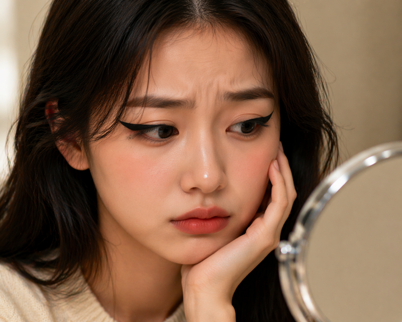 Chọn sai kiểu eyeliner khiến mắt nặng nề