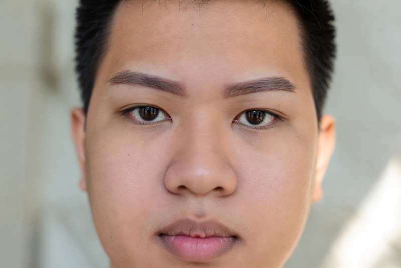 Kẻ quá mảnh làm gương mặt thiếu nam tính