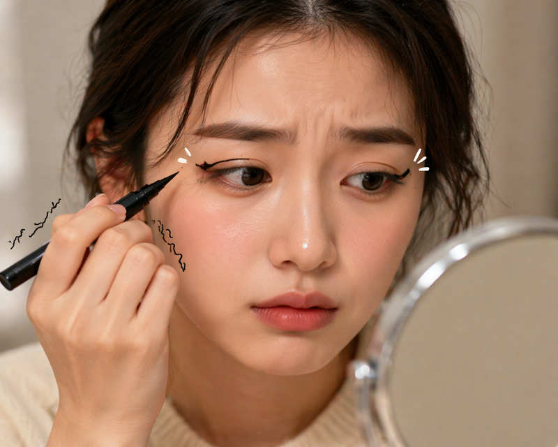 Sai lầm lớn nhất là cố gắng kéo một đường dài từ đầu đến cuối mắt trong một lần duy nhất