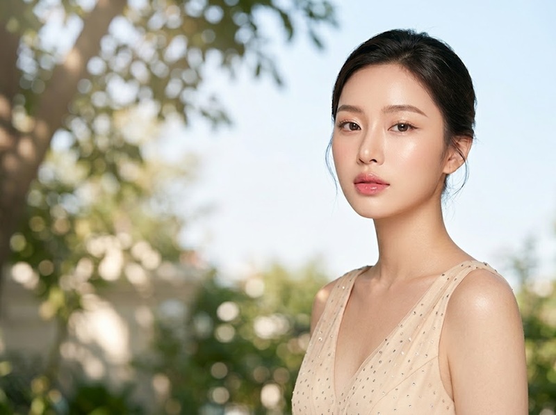 Kiểu Clean Girl: Vẻ đẹp thanh khiết cho buổi tiệc ngoài trời