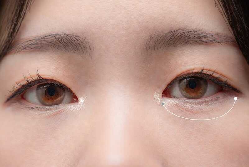 Làm sáng vùng mắt: Tạo hiệu ứng tươi tắn tự nhiên