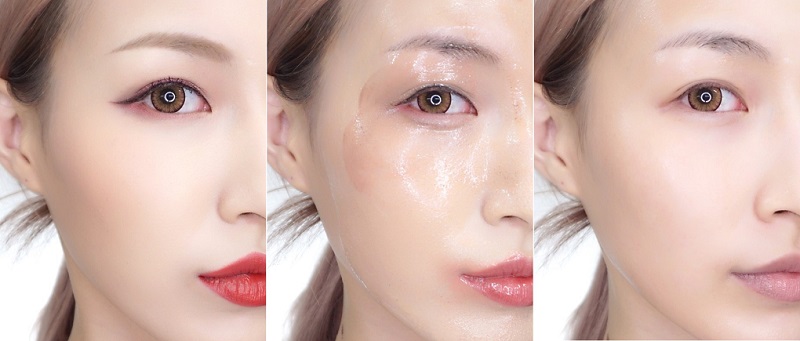 Nhũ hóa kỹ là bước không thể thiếu khi tẩy trang