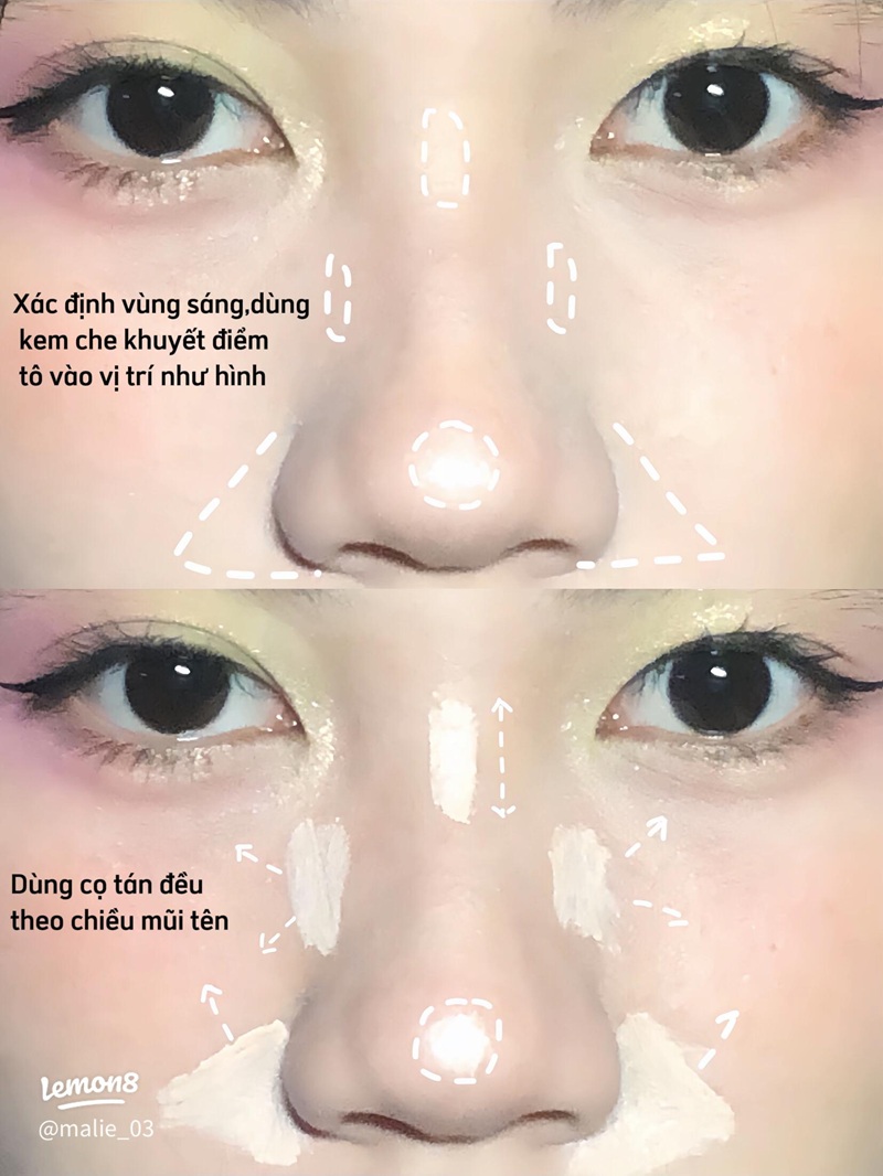 Kỹ thuật tán màu xóa tan vệt lộ liễu