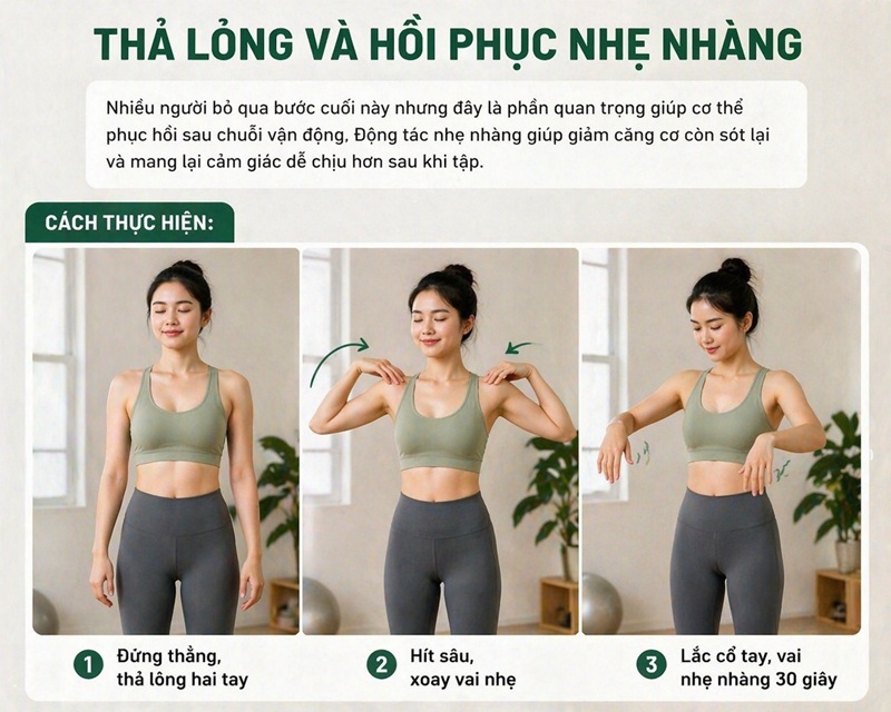 Một số bài tập thể dục giảm đau vai gáy đem lại hiệu quả 
