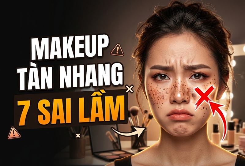 Trang điểm tàn nhang: Đừng mắc 7 sai lầm kinh điển này
