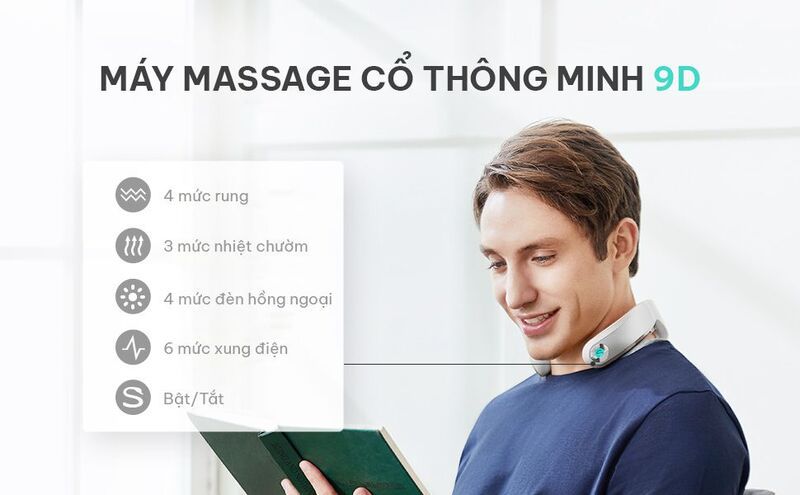  Top 5 máy massage cổ cầm tay chính hãng SKG 