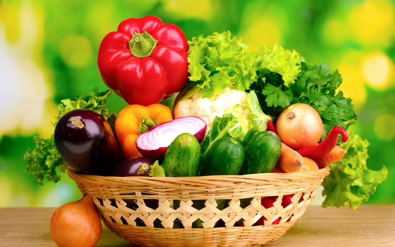 Trong rau xanh và củ quả có chứa hàm lượng lớn vitamin và dưỡng chất cần thiết