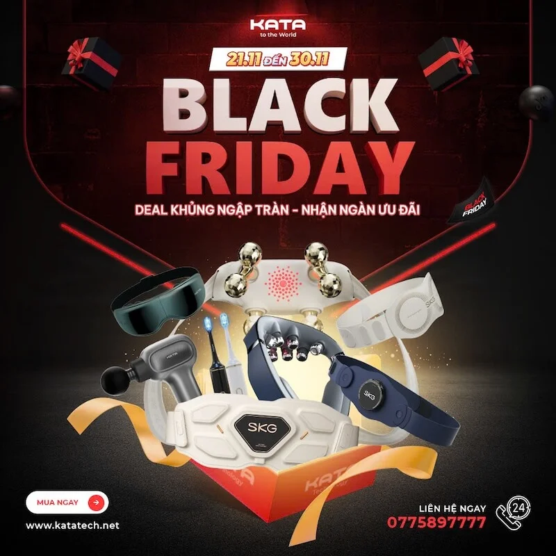 Quà tặng độc quyền từ thương hiệu KATA Black Friday