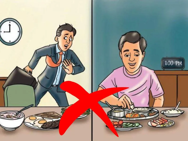 Làm rõ băn khoăn bỏ bữa trưa có tác hại gì với cơ thể? 