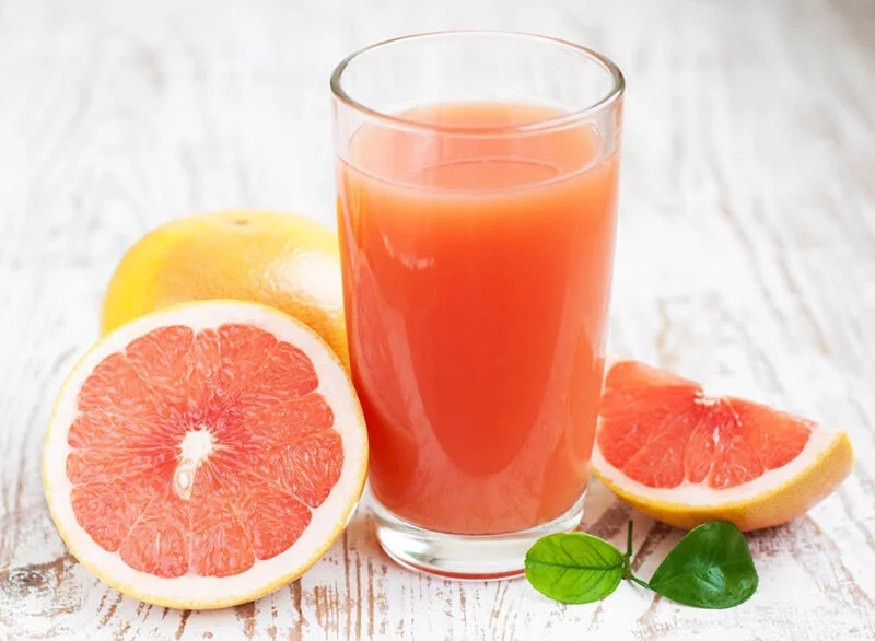 Nước ép bưởi nhiều vitamin C