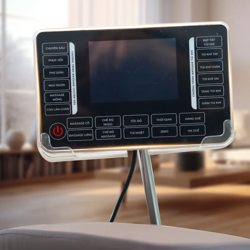 Cách sử dụng ghế massage theo chế độ thủ công