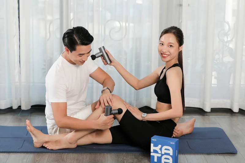 Thư giãn sau khi dùng súng massage để tối ưu lợi ích sức khỏe 