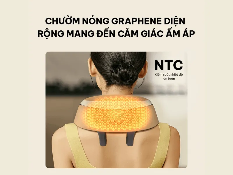 cảm biến nhiệt độ NTC còn được ứng dụng trong máy massage SKG