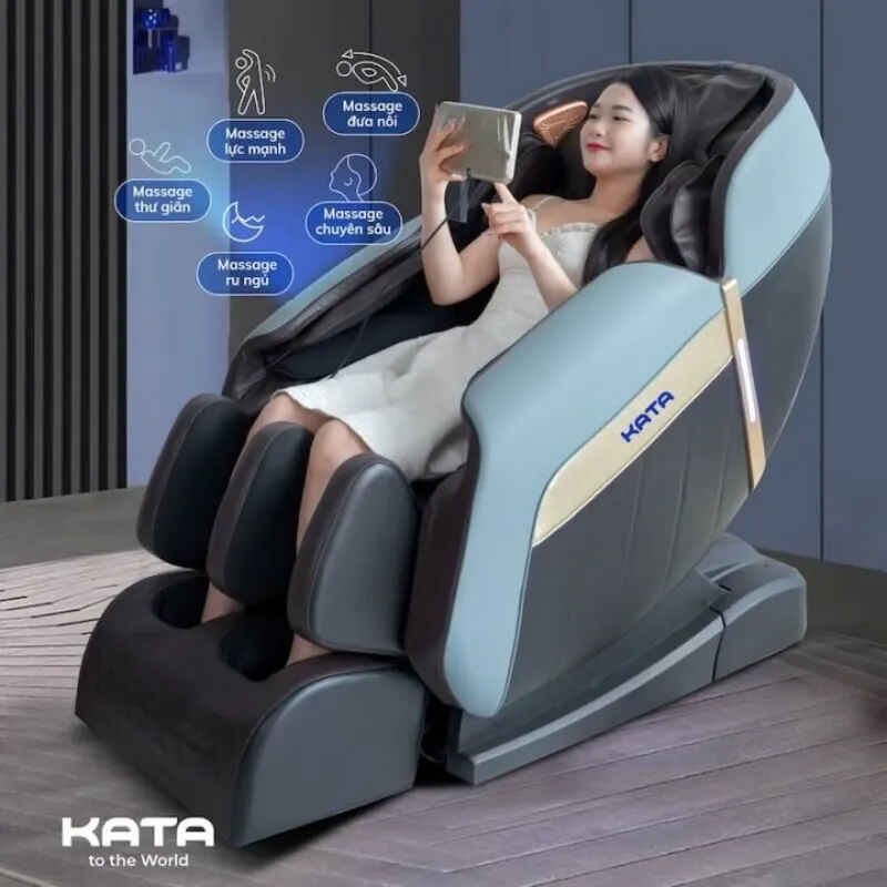 Ghế massage từ KATA Technology đảm bảo hiệu quả cao 