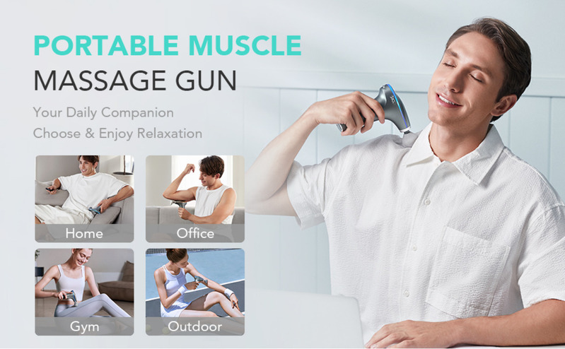 Máy massage gun SKG F7-E được đánh giá là sản phẩm sở hữu đa dạng công năng