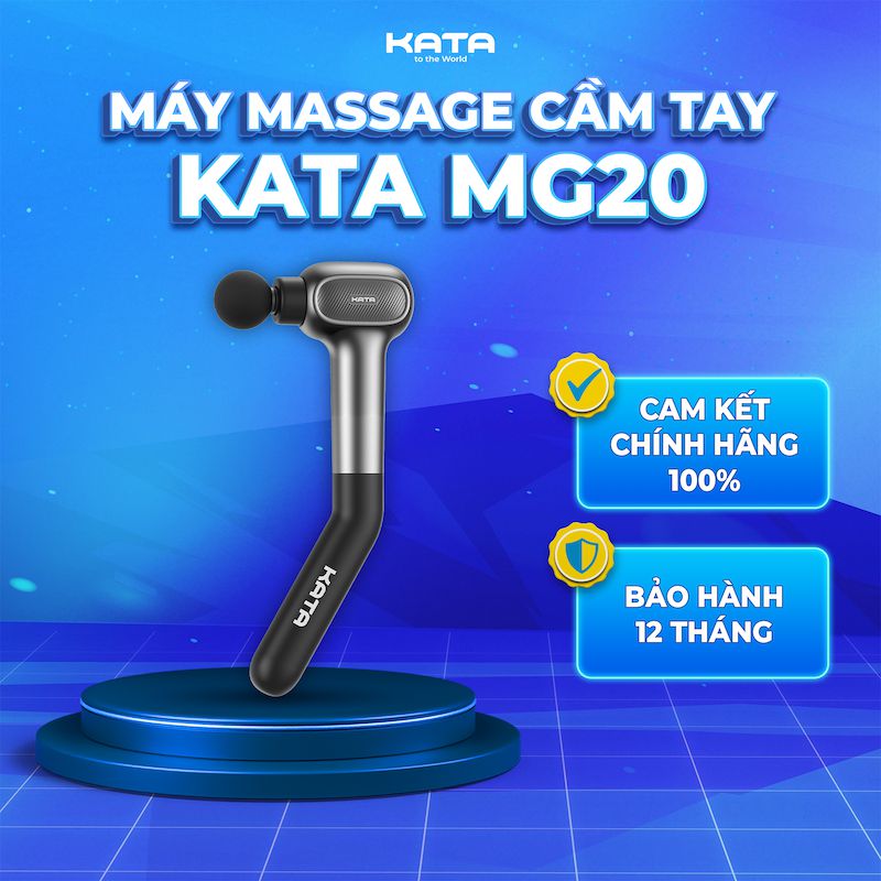 Súng massage cầm tay KATA loại nào tốt? - Súng massage KATA MG20 