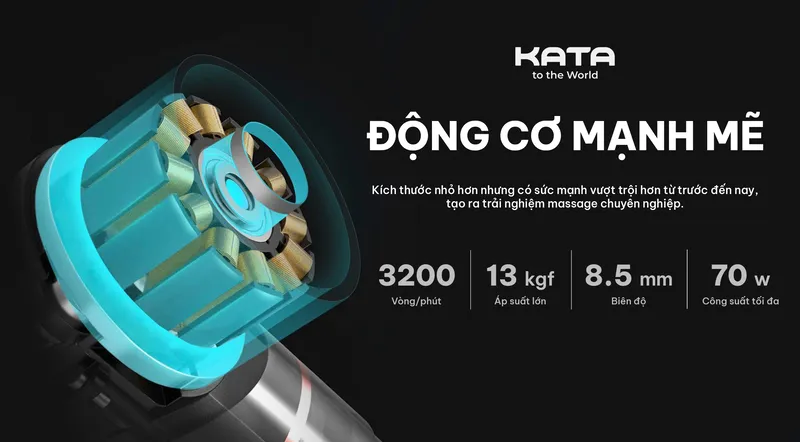 Động cơ rung trong các máy massage tại KATA Technology có gì đặc biệt? 