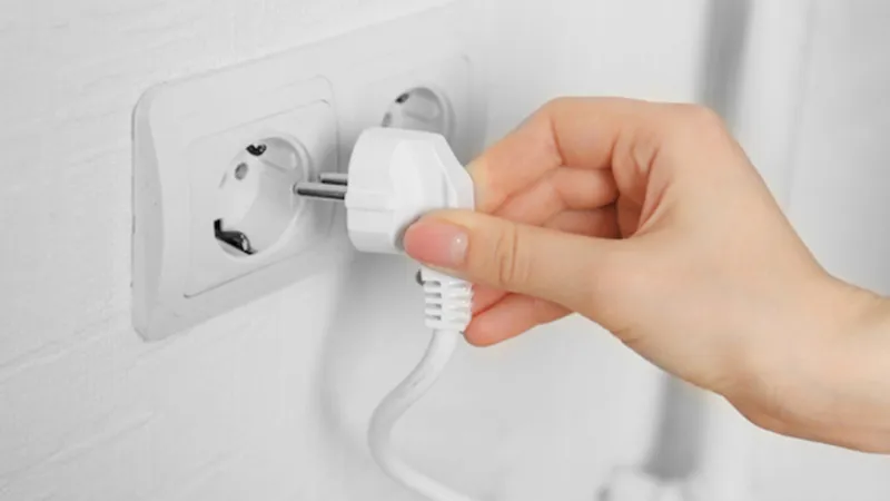 Lưu ý nguồn điện áp phù hợp với ghế massage 