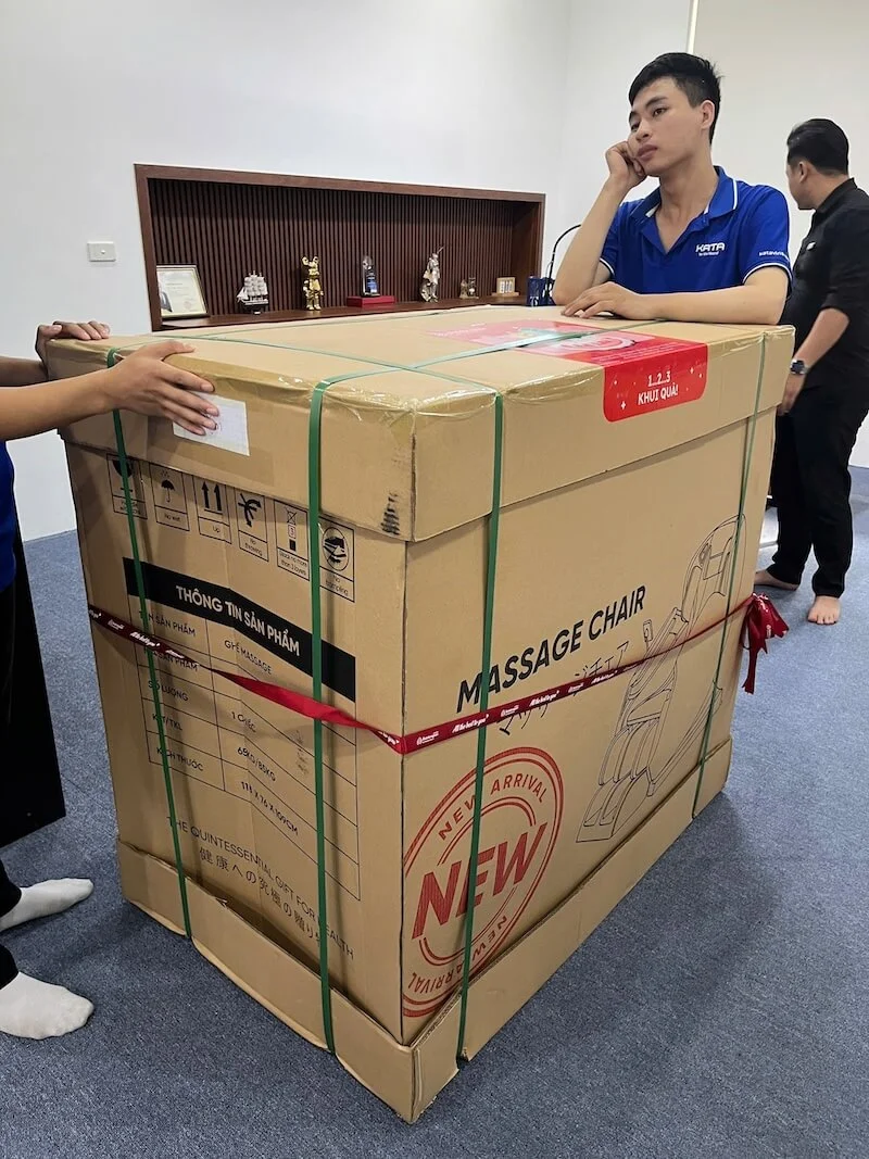 Thương hiệu lâu năm có danh tiếng cam kết về chất lượng ghế massage