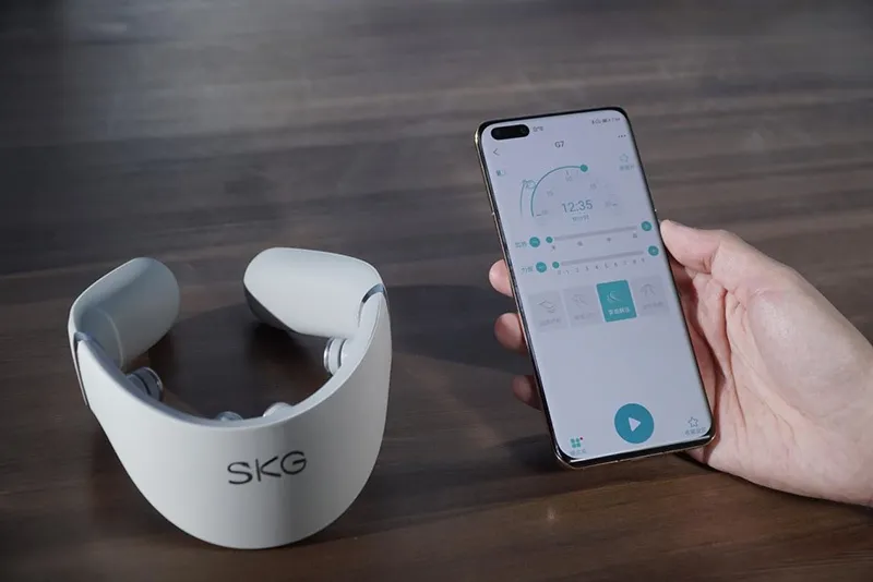 Hướng dẫn sử dụng máy massage cổ SKG G7 PRO-E khi kết nối cùng app