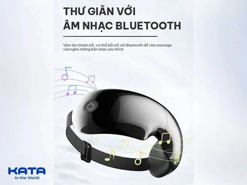 máy massage mắt KATA ME10 phát nhạc qua bluetooth