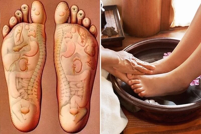 Tác dụng của massage chân giúp đả thông kinh mạch