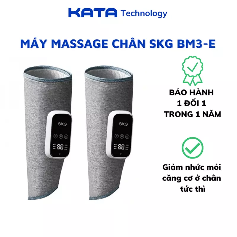 Ưu điểm máy massage chân là nhỏ gọn, dễ sử dụng.