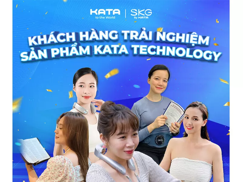KATA Technology tự hào là thương hiệu dẫn đầu thị trường sản phẩm máy massage các loại