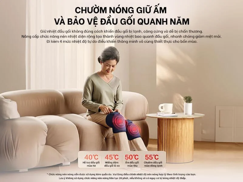 Khả năng chườm nóng nhanh