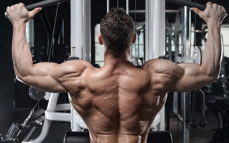 NỮ GYMER TẬP VAI TẠI PHÒNG GYM VỚI TẠ NHẸ HIỆU QUẢ