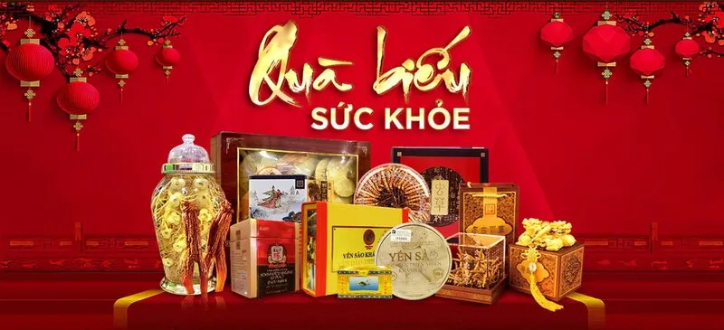 Chọn thực phẩm cao cấp có lợi cho sức khỏe làm quà Tết tặng bố mẹ vợ 